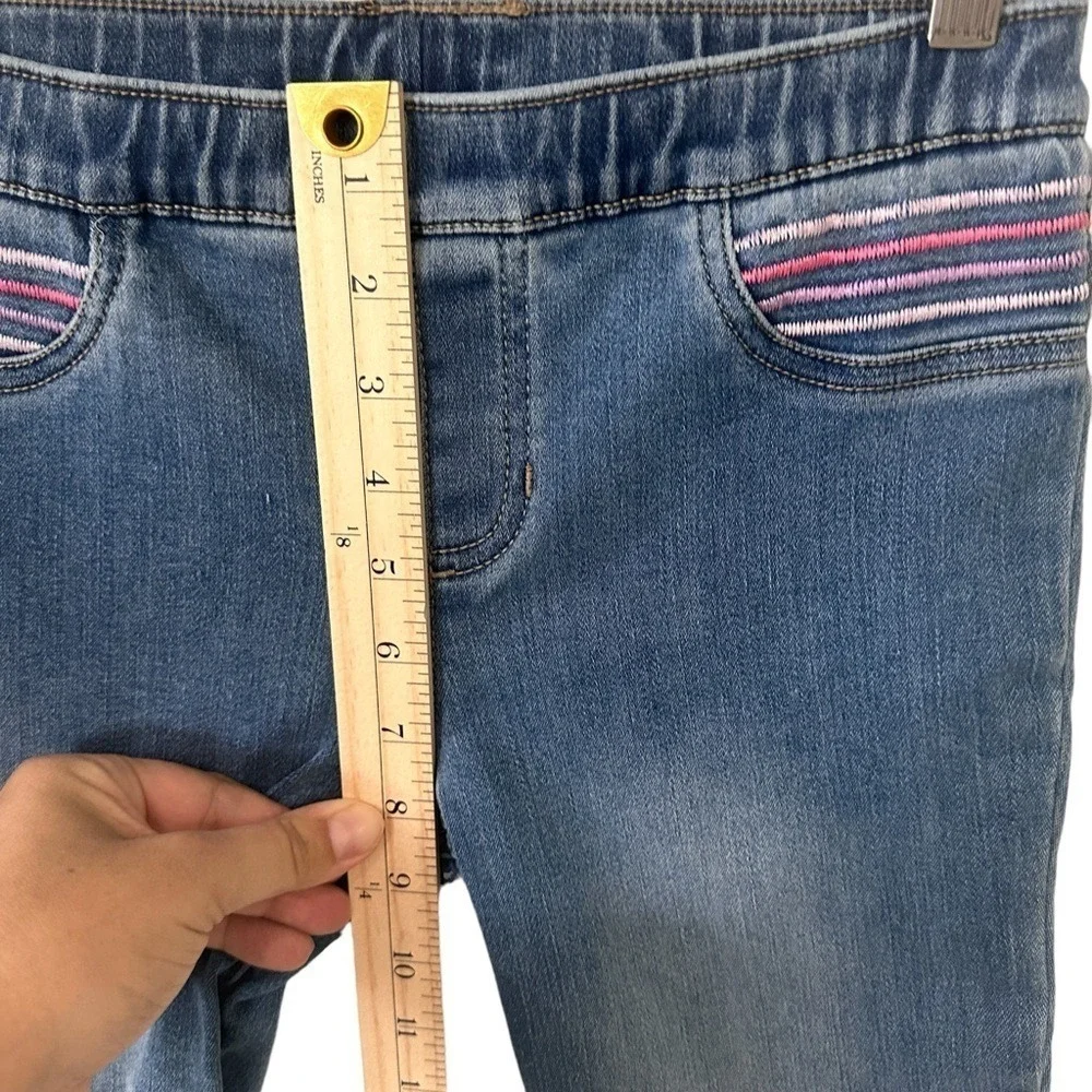 Carter's Girls Blue Jeggings Size 8 Stretch Denim Pull‎ On Elastic Waist